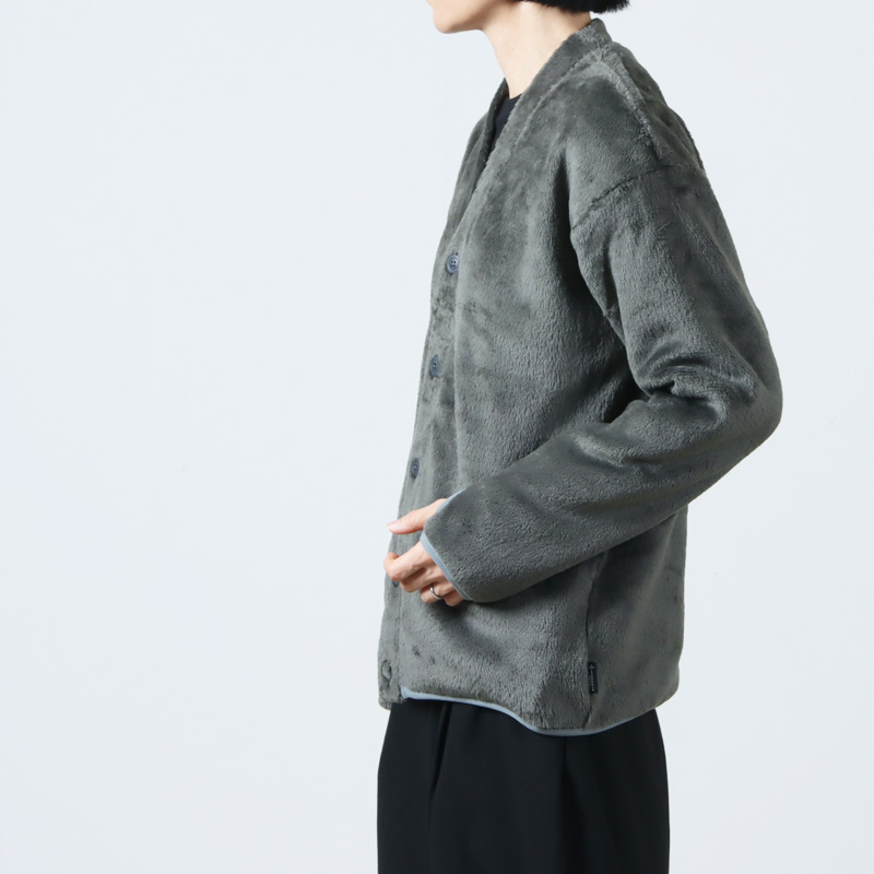 AXESQUIN() POLARTEC HIGH LOFT BUTTON CARDIGAN 2.0