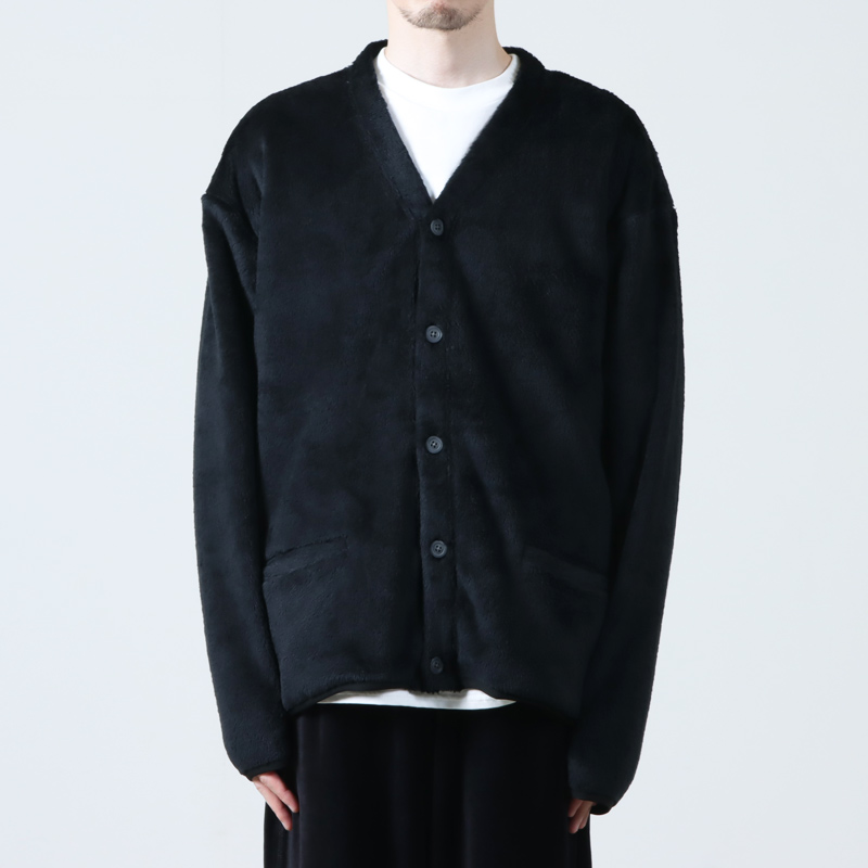 AXESQUIN() POLARTEC HIGH LOFT BUTTON CARDIGAN 2.0