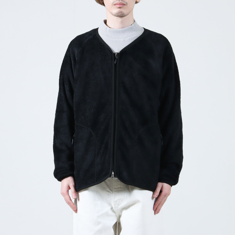 AXESQUIN() POLARTEC HIGH LOFT CARDIGAN