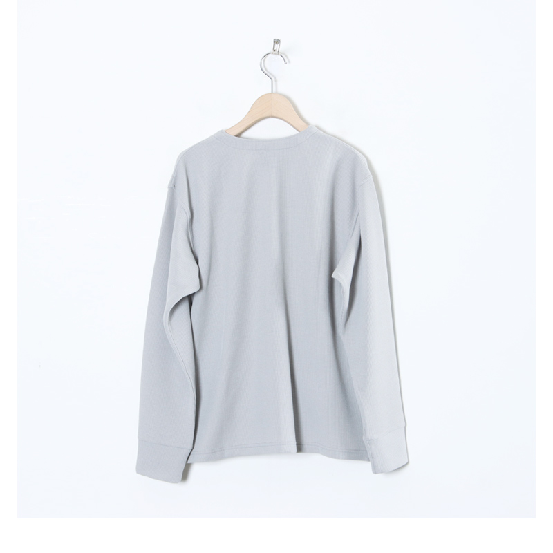 AXESQUIN() QD ECO WAFFLE CARDIGAN