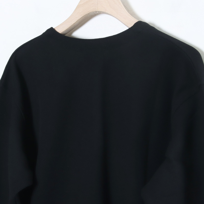 AXESQUIN() QD ECO WAFFLE CARDIGAN
