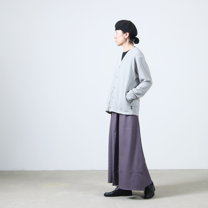 AXESQUIN() QD ECO WAFFLE CARDIGAN