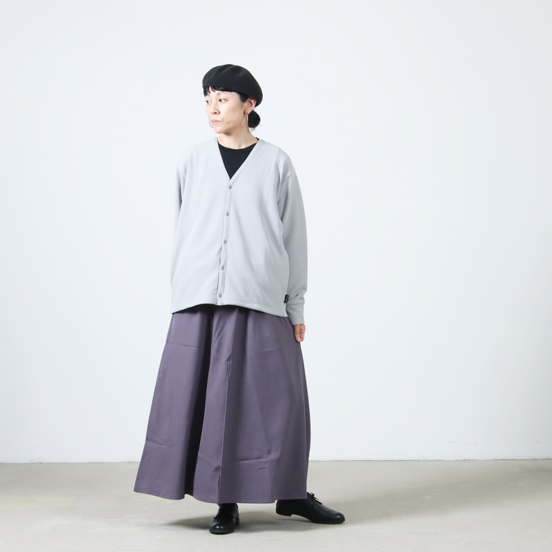 AXESQUIN() QD ECO WAFFLE CARDIGAN
