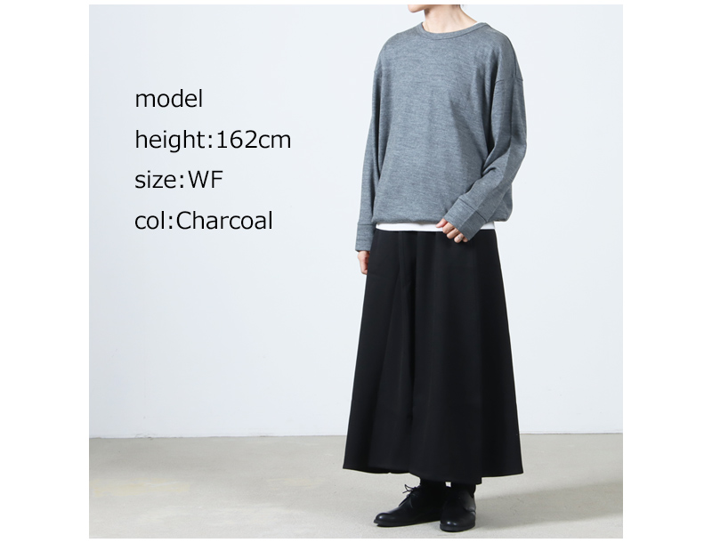 AXESQUIN() MERINOWOOL BASIC L/S TEE
