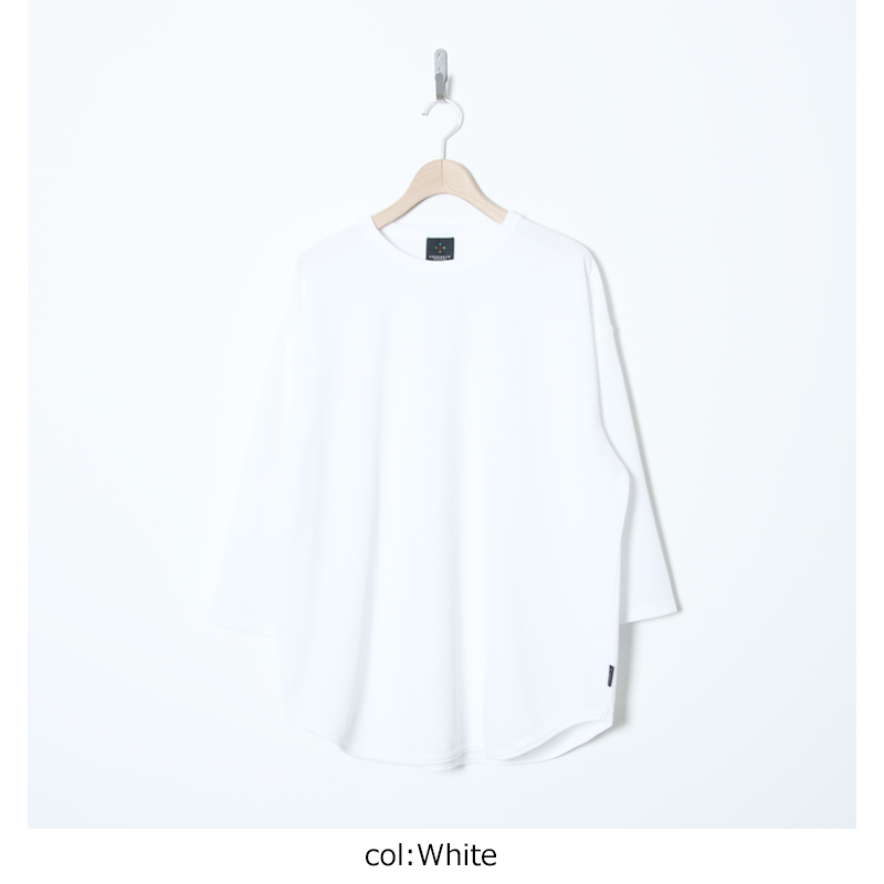 AXESQUIN(����������������) QD ECO WAFFLE FOOTBALL TEE