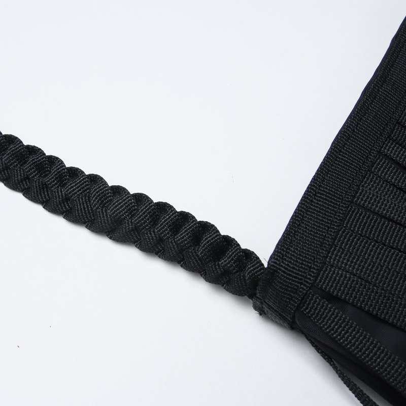 bagjack(Хåå) TAPE FRINGE ONE SHOUDER BAG SMALLNYLON TWILL