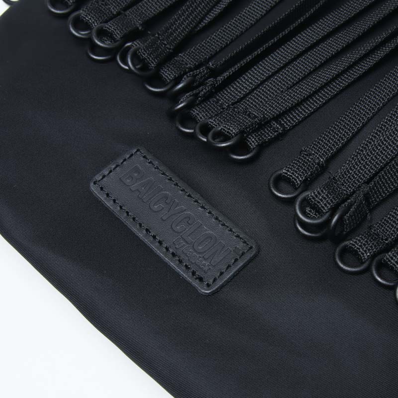 bagjack(Хåå) TAPE FRINGE ONE SHOUDER BAG SMALLNYLON TWILL