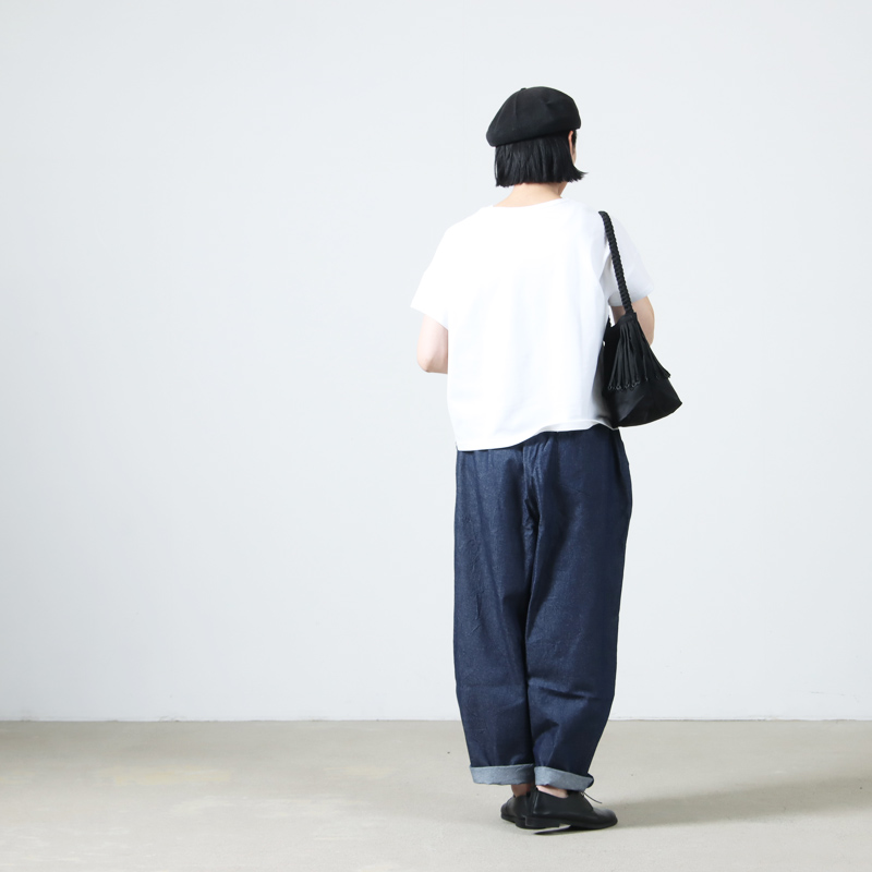 bagjack(Хåå) TAPE FRINGE ONE SHOUDER BAG SMALLNYLON TWILL