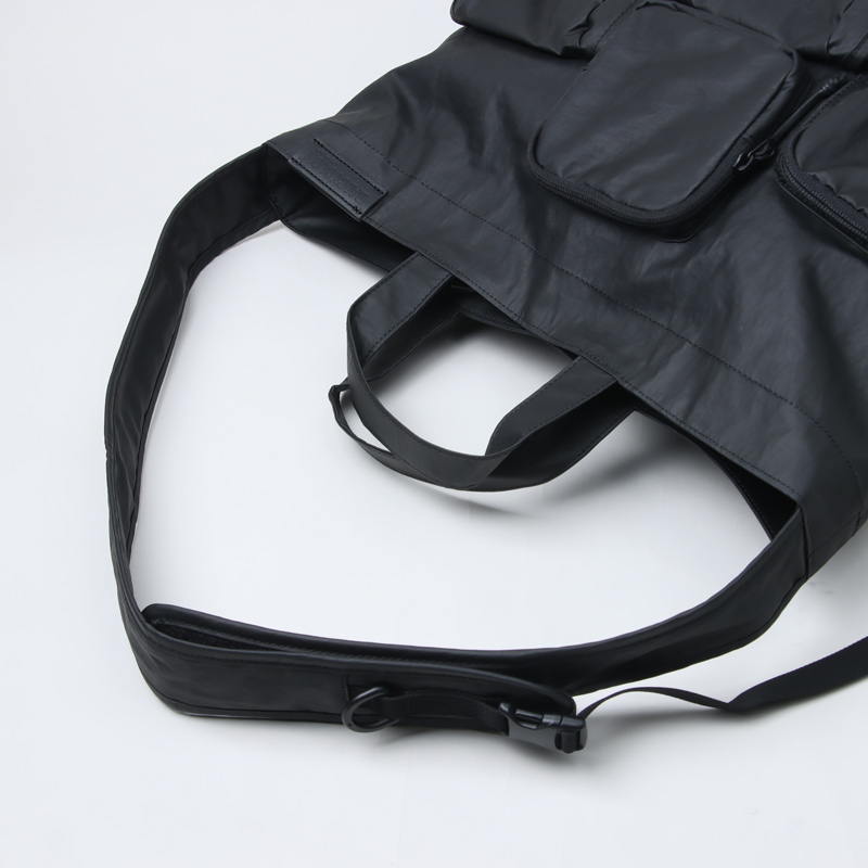 bagjack(Хåå) MULTI POCKETS 2WAY TOTE MEDIUM BLACK2