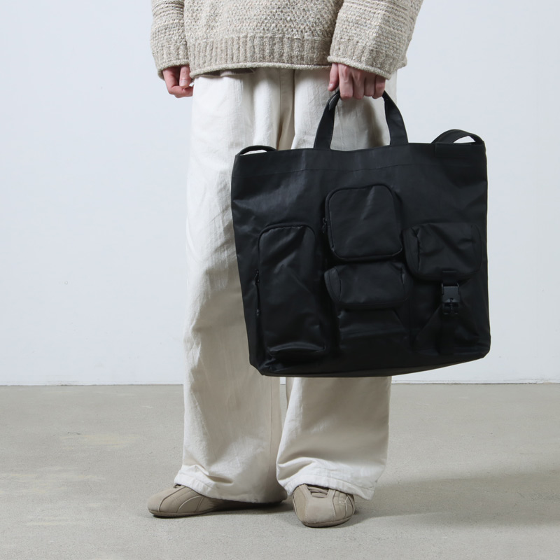 bagjack(Хåå) MULTI POCKETS 2WAY TOTE MEDIUM BLACK2