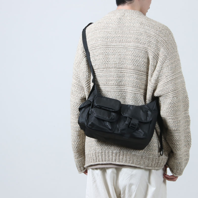 bagjack(Хåå) MULTI POCKETS SHOUDER BAG SMALL BLACK2
