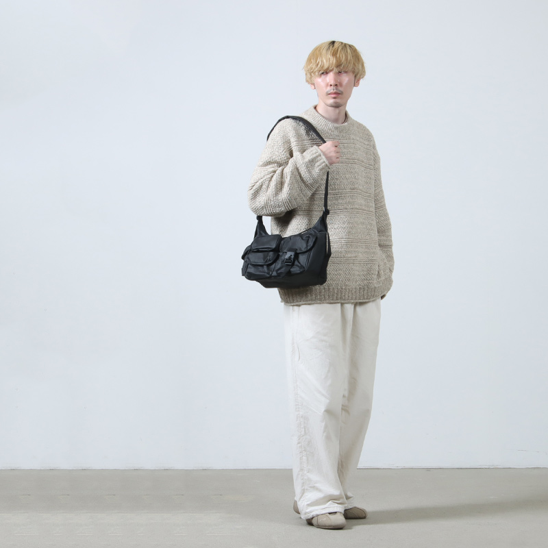 bagjack(Хåå) MULTI POCKETS SHOUDER BAG SMALL BLACK2