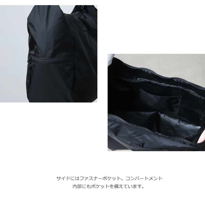 bagjack(Хåå) SHOULDER BAG210D NYLON AIR TIGHTNESS COATINGBLACK1