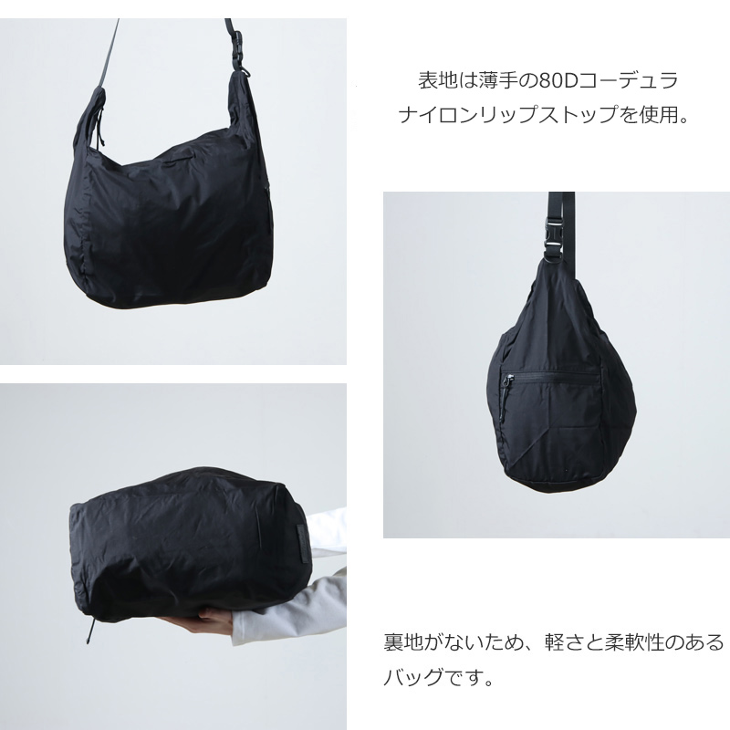 bagjack(Хåå) SHOULDER BAG80D CORDURA NYLON RIPSTOPBLACK2