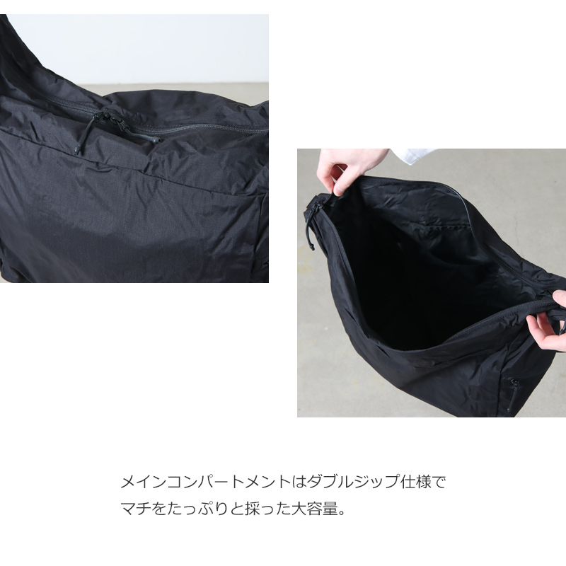 bagjack(Хåå) SHOULDER BAG80D CORDURA NYLON RIPSTOPBLACK2