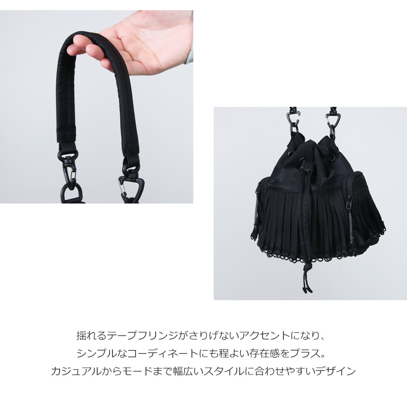 bagjack(�Хå�����å�) TAPE FRINGE DRAW STRING BAG
