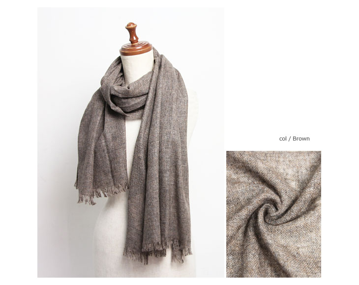 Baje Craft (バジェクラフト) PURE CASHMERE STOLE