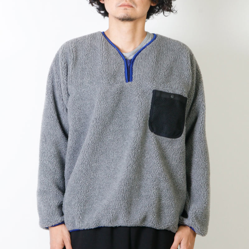 BAMBOOSHOOTS (バンブーシュート) Fleece Pullover Shirt / フリース 