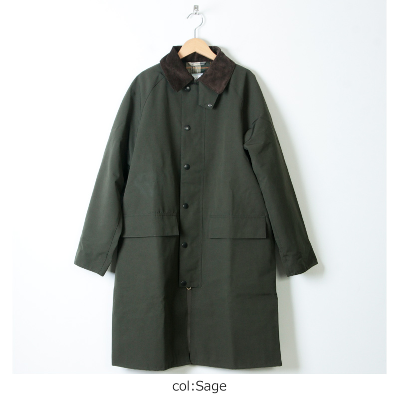 Barbour】 NEW BURGHLEY 2001120 ノンワックス - ステンカラーコート