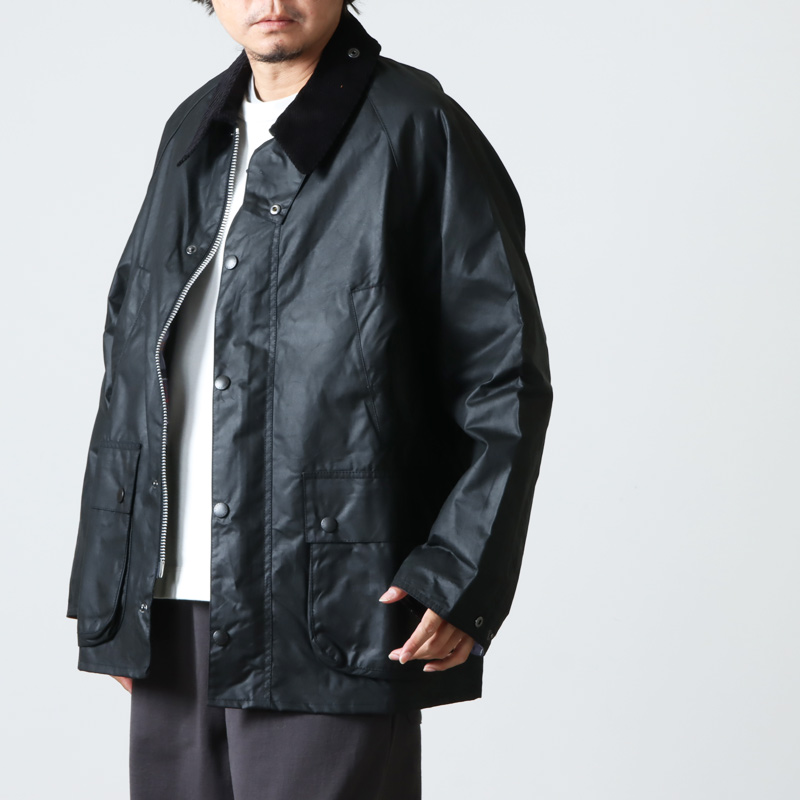 Barbour OS WAX BEDALE BLACK 40 サイズ bak.unimed.ac.id