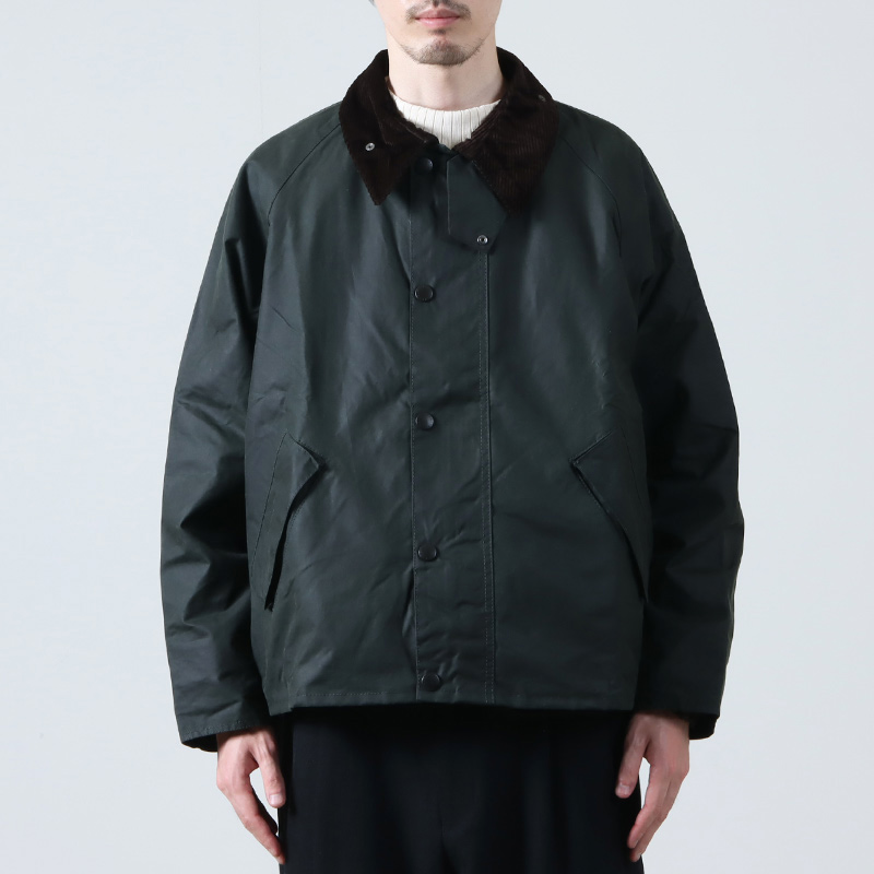 BARBOUR(Х֥) os transport wax jacket