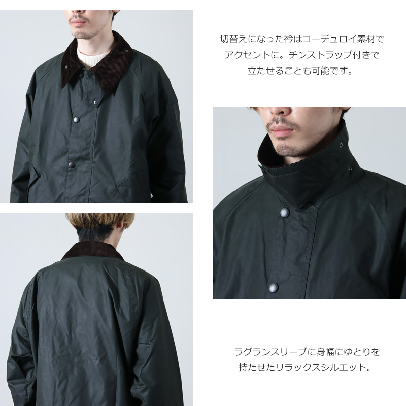 BARBOUR(Х֥) os transport wax jacket