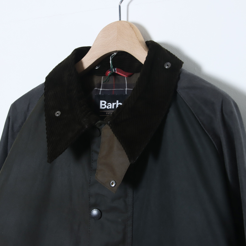 BARBOUR(バブアー) patchwork transport wax jacket
