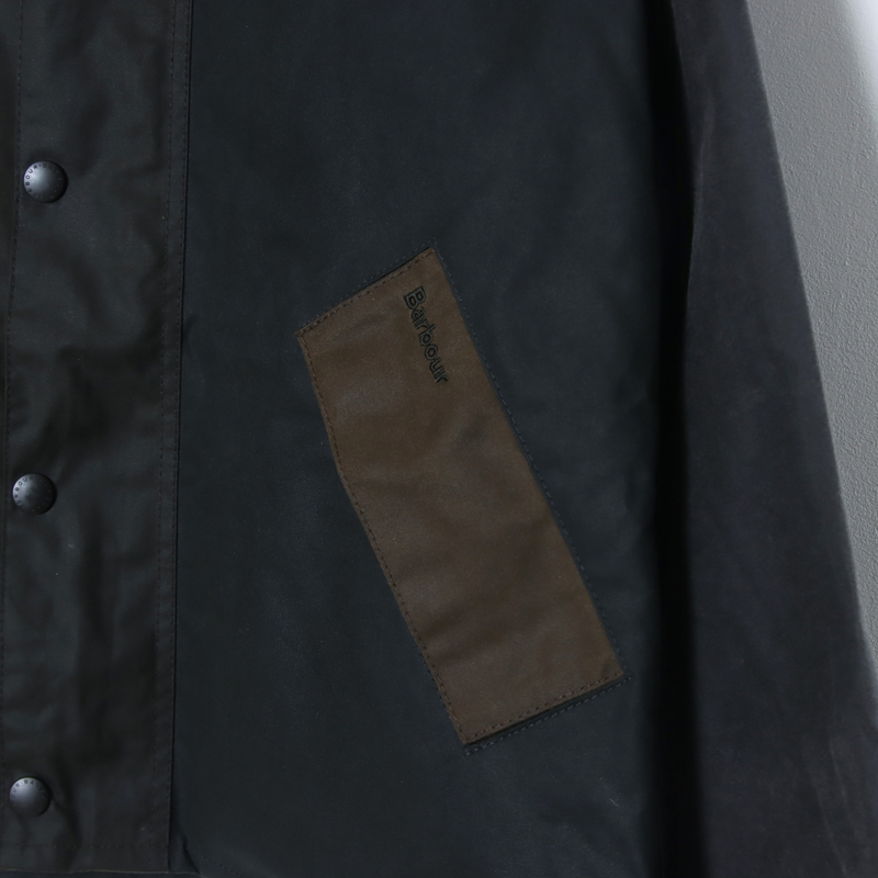 BARBOUR(バブアー) patchwork transport wax jacket