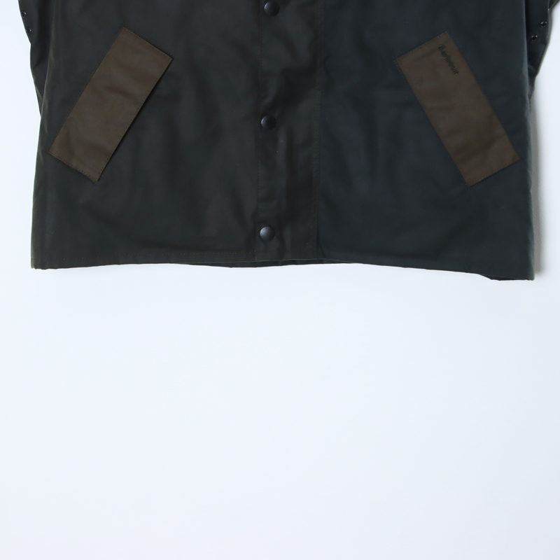 BARBOUR(バブアー) patchwork transport wax jacket
