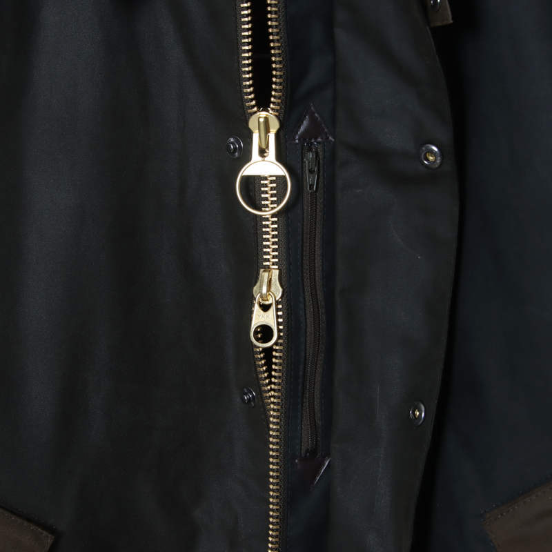 BARBOUR(バブアー) patchwork transport wax jacket