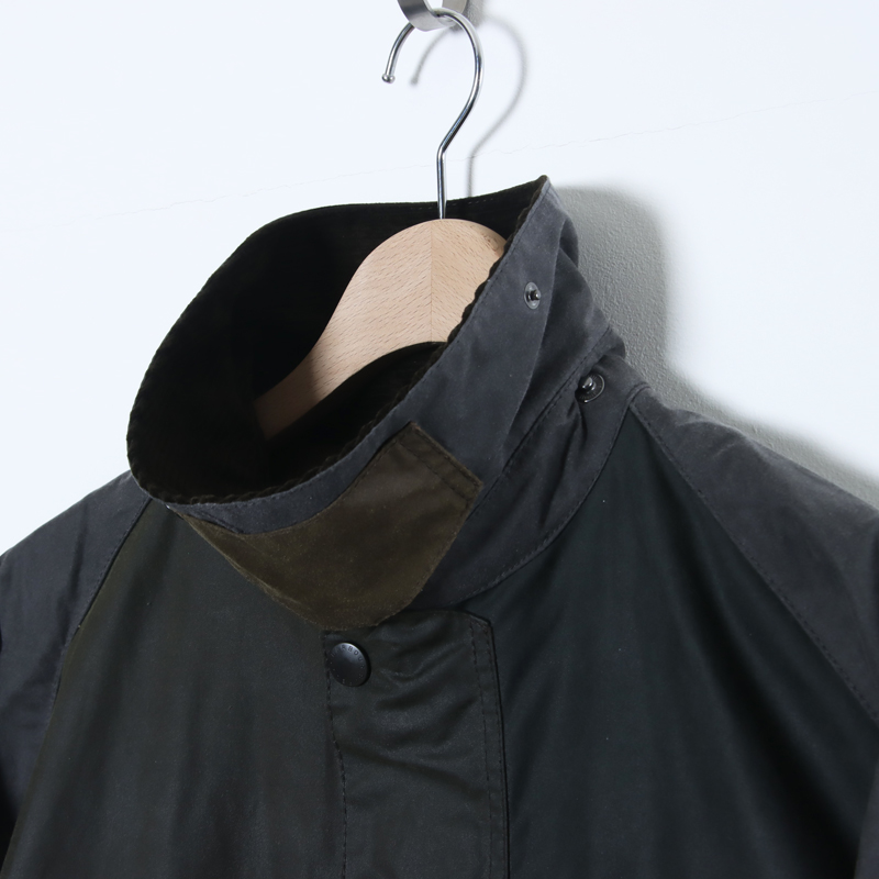 BARBOUR(バブアー) patchwork transport wax jacket