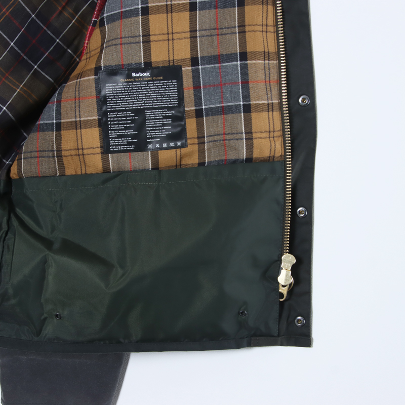 BARBOUR(バブアー) patchwork transport wax jacket