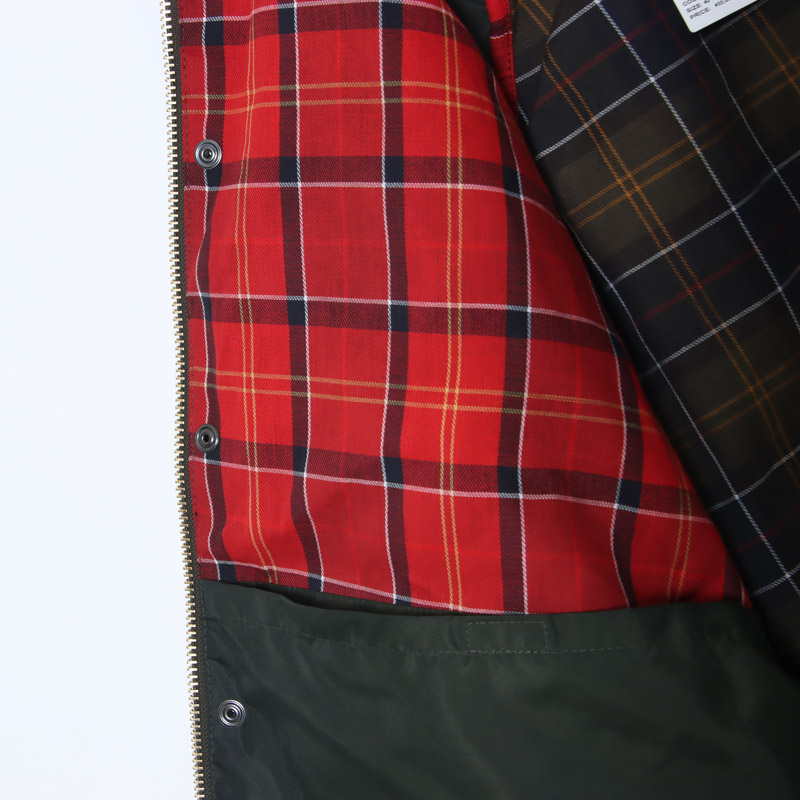 BARBOUR(バブアー) patchwork transport wax jacket
