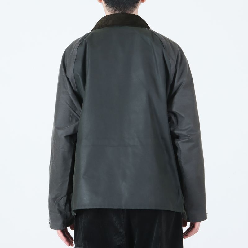 BARBOUR(バブアー) patchwork transport wax jacket