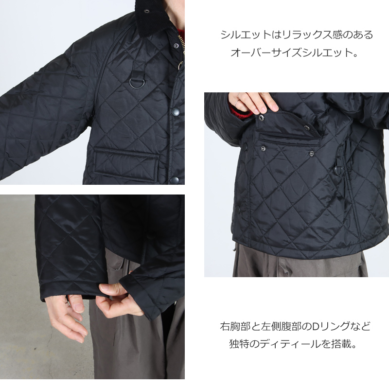 BARBOUR(Х֥) spey quilted jacket