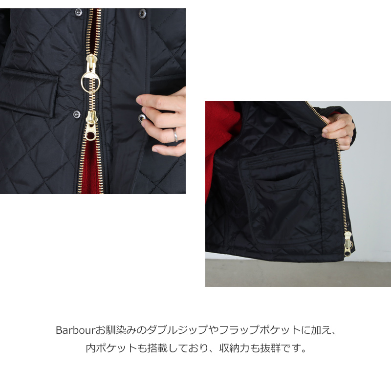 BARBOUR(Х֥) spey quilted jacket
