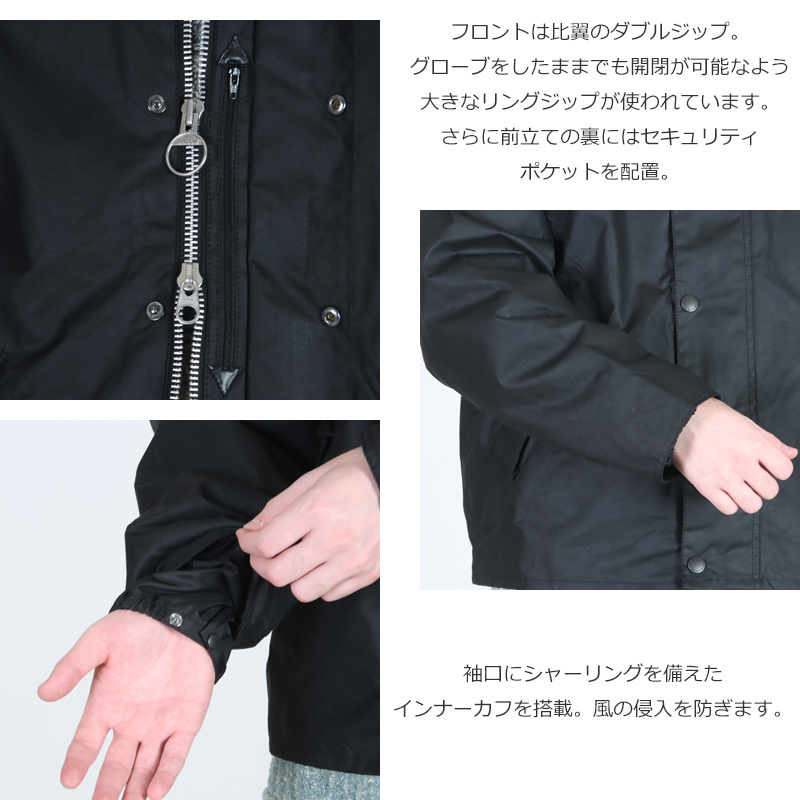 BARBOUR(Х֥) os transport wax jacket