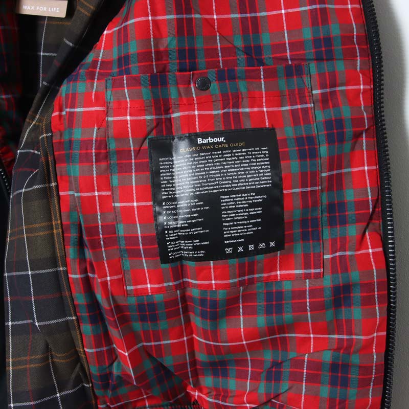 BARBOUR(Х֥) barbour x baracuta porton wax jacket