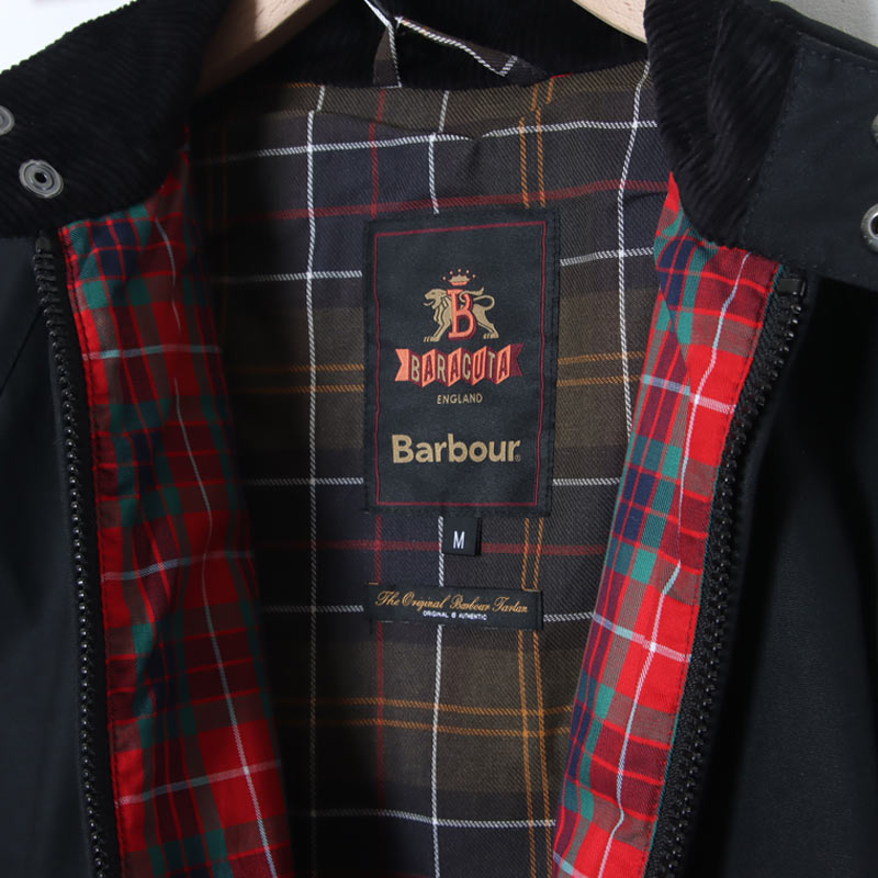 BARBOUR(Х֥) barbour x baracuta porton wax jacket