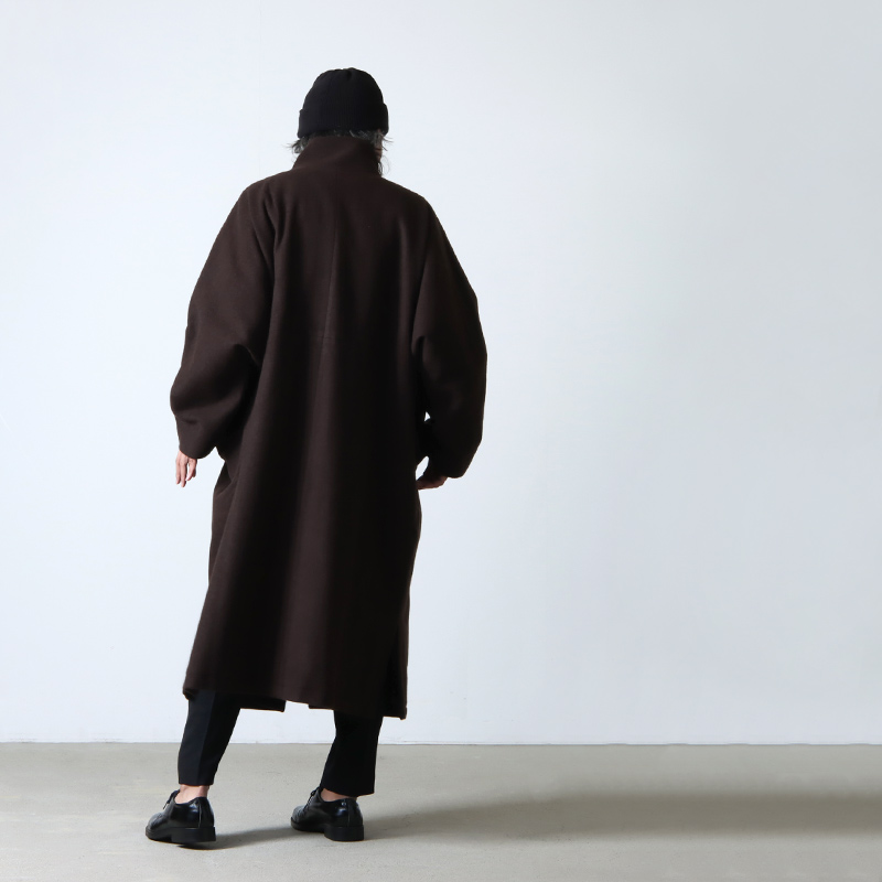 【美品】BASISBROEK バージスブルック GREAT COAT 黒 3