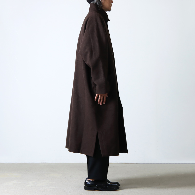 【美品】BASISBROEK バージスブルック GREAT COAT 黒 3