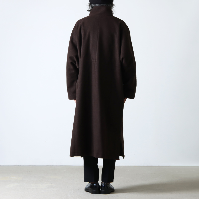 【美品】BASISBROEK バージスブルック GREAT COAT 黒 3