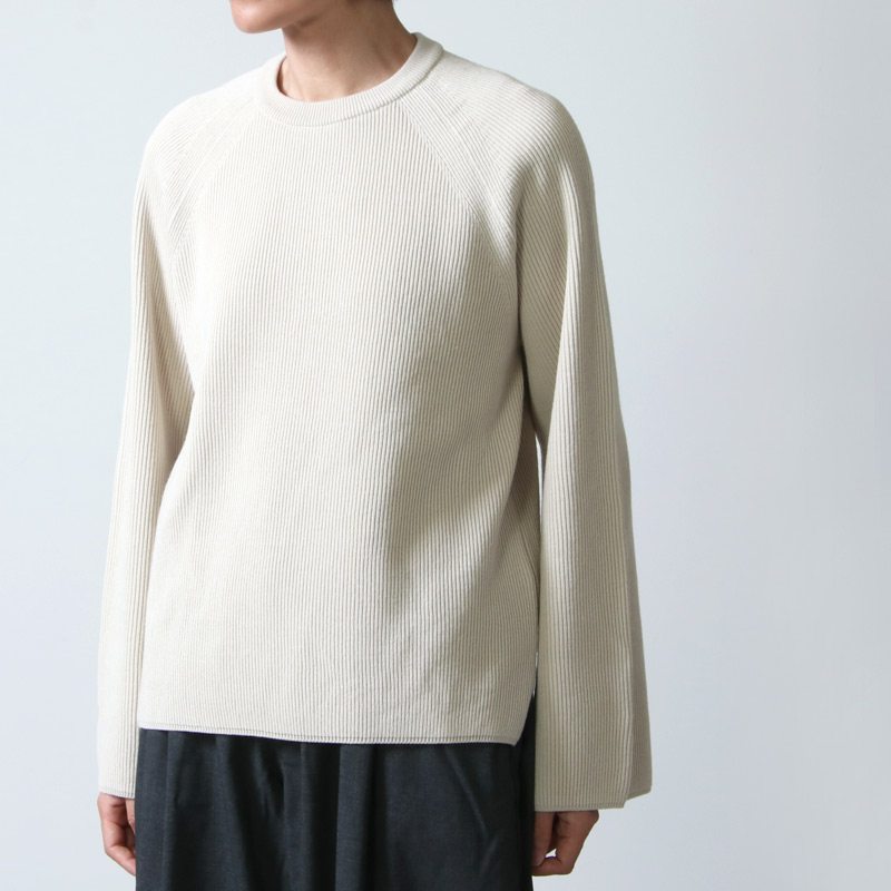 品番BN-20FM-013BATONER HARD TWIST WOOL CREW NECK size:3