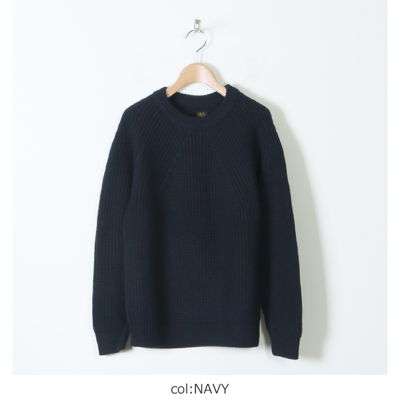 BATONER SIGNATURE CREW NECK ダークグリーン-