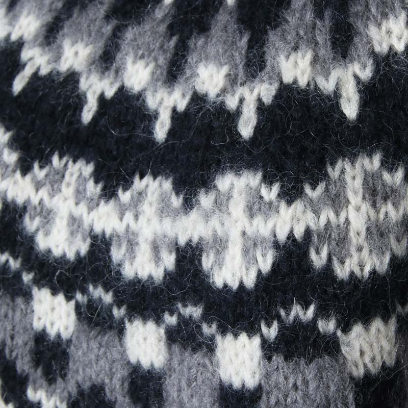 BATONER (バトナー) MOHAIR NORDIC CREW NECK / モヘアノルディック