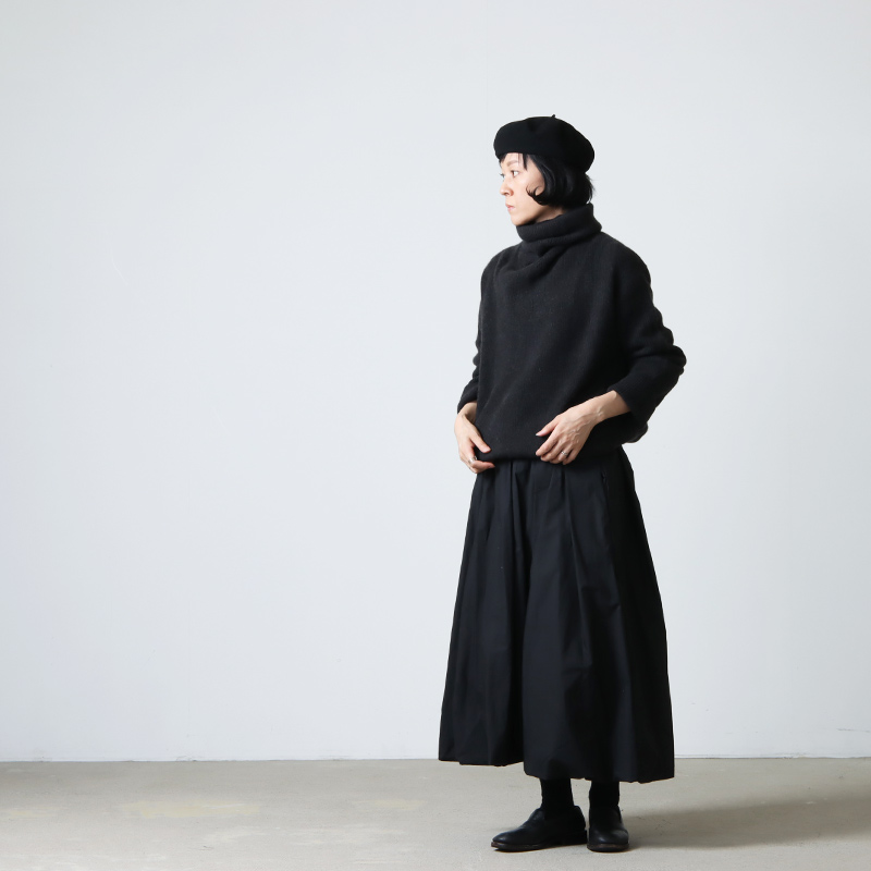 BATONER (バトナー) CASHMERE FOX UNIQUE TURTLE NECK / カシミアフォックスユニークタートルネック