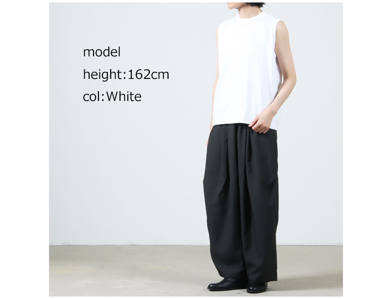 BATONER(Хȥʡ) ROYAL ORGANIC COTTON NO SLEEVE