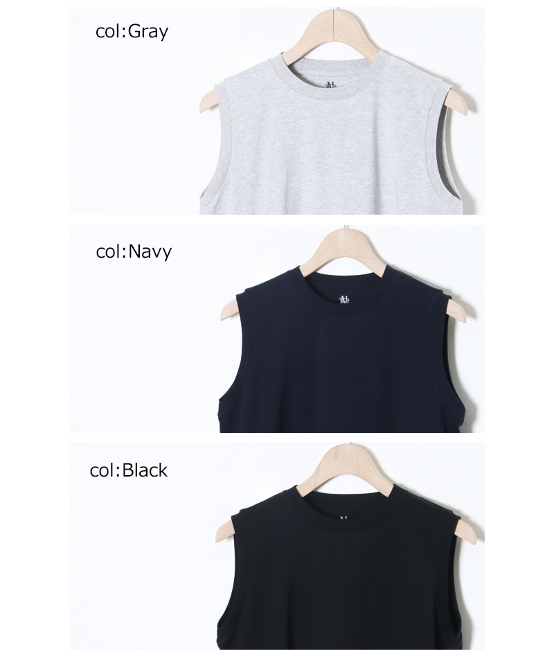 BATONER(Хȥʡ) ROYAL ORGANIC COTTON NO SLEEVE