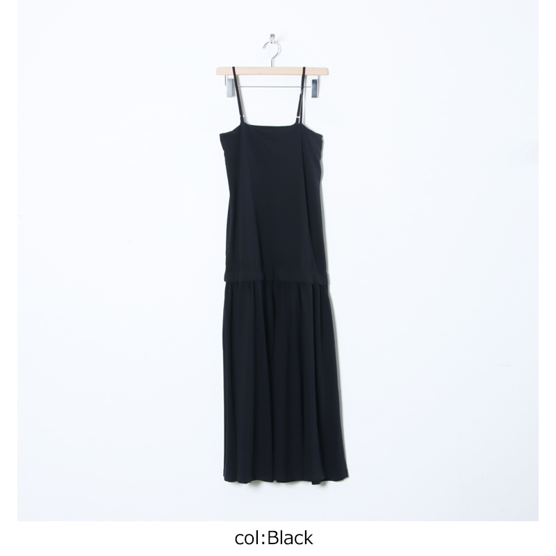 BATONER(Хȥʡ) BROAD AIR JERSEY CAMISOLE ONEPIECE