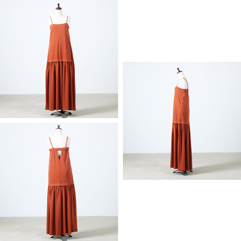BATONER(Хȥʡ) BROAD AIR JERSEY CAMISOLE ONEPIECE